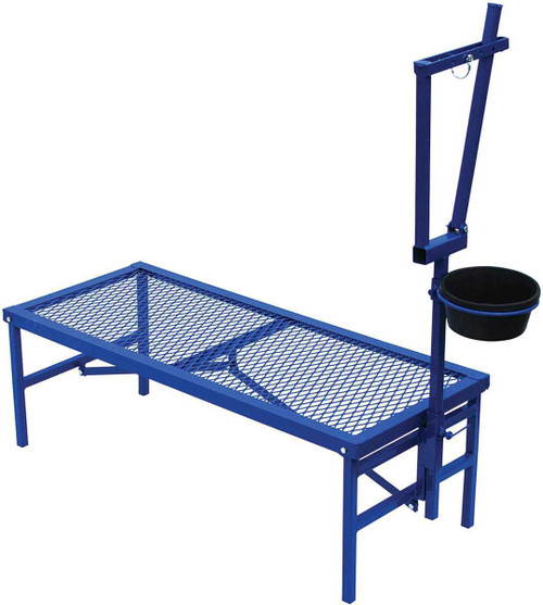 Folding Goat Stanchion with Feed Pan