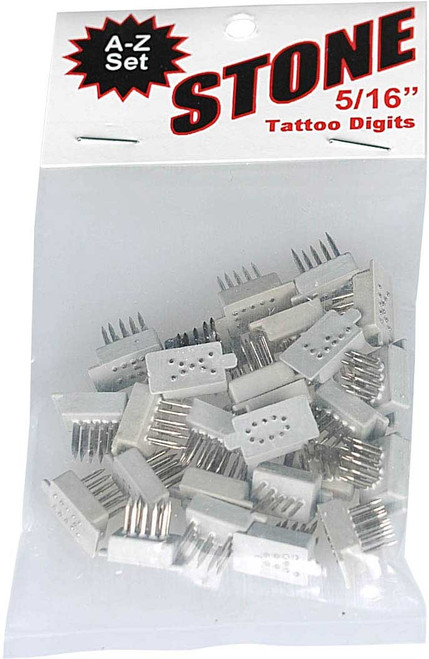 Small Animal Tattoo 5/16-in A-Z Digits