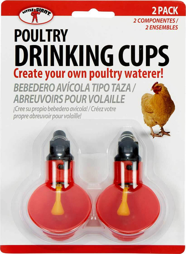 Lilyang 3-Gallon Heated Chicken Waterer – Horizontal Nipple, Overheat Protection, For Poultry & Large Animals