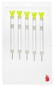 6 cc x 1 in grit blasted needle (5 ct)