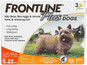 3 doses (8 wks or older 5-22 lbs)