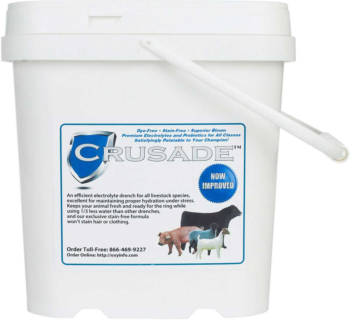 Crusade Electrolyte Drench for Livestock Oxy-Gen - Valley Vet Supply |