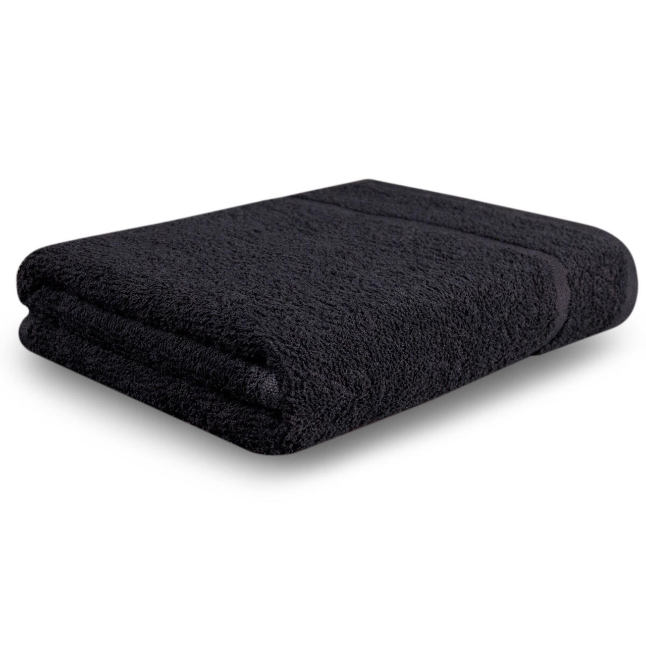 400 GSM Chlorine Resistant Towels - Black - British Wholesales