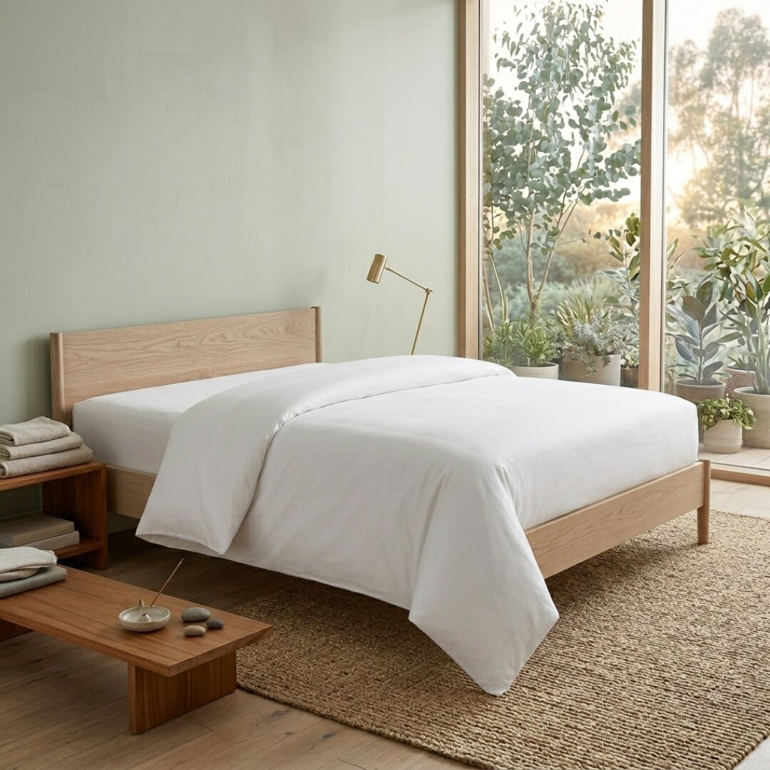 Silky Hotel-Grade Softness | 300TC Cotton Sateen Duvet Cover Set
