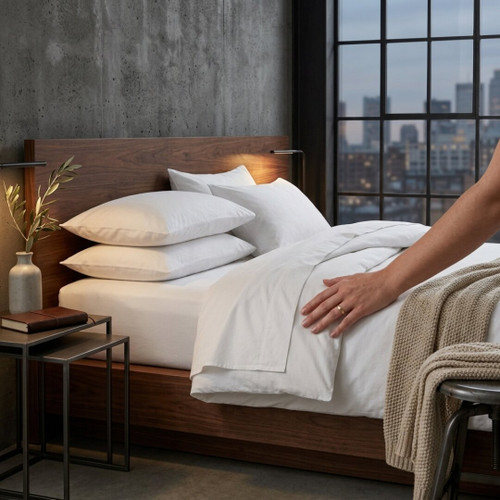 180-thread-count-bed-linen-on-bed-white-polycotton-set