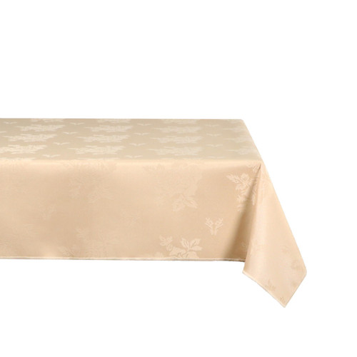 100% Polyester Damask Rose Design Tablecloths - 210 GSM - British