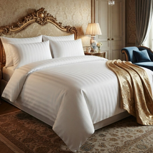 200-thread-count-stripe-bed-linen-1-inch-stripe-machine-washable