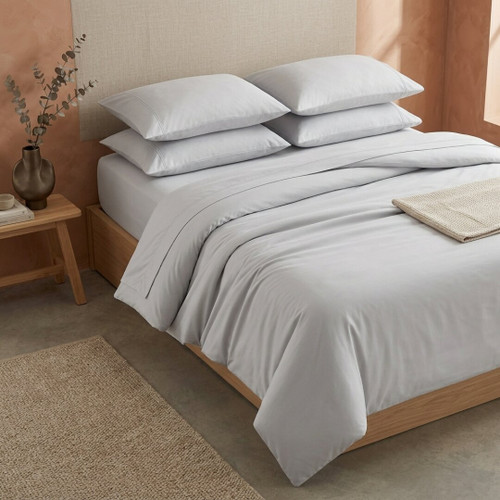 microfibre-bedding-set-on-bed-grey-duvet-cover-fitted-sheet-pillowcase