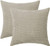 Set of 2 Cushions with Corn Corduroy Covers Included - 45x45 cm Set of 2 Cushions with Corn Corduroy Covers Included - 45x45 cm