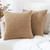 Set of 2 Cushions with Corn Corduroy Covers Included - 45x45 cm Set of 2 Cushions with Corn Corduroy Covers Included - 45x45 cm