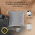 Set of 2 Cushions with Piped Velvet Covers Included - 45x45 cm