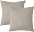 Set of 2 Cushions with Corduroy Covers Included - 45x45 cm Set of 2 Cushions with Corduroy Covers Included - 45x45 cm