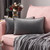 Set of 2 Cushions with Premium Piped Velvet Covers Included - 30x50cm