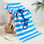 Lightweight Anchor Print Microfibre Beach Towel – 70 x 150 cm Lightweight Anchor Print Microfibre Beach Towel – 70 x 150 cm