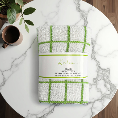 100% Cotton Terry Towelling Tea Towel - Prestige