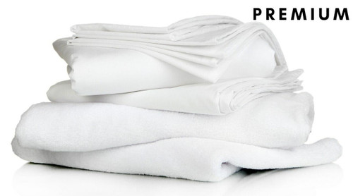 Image of Britishwholesales Premium Full Bedding Pack - Includes Pillow, Duvet, Pillowcase, Duvet Cover & Fitted Sheet