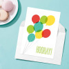 Baptism Balloon Card