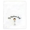 My Baptism Day Boy Towel Brown hair