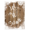 Let it Snow Christmas Card