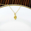 Be A Cactus Dainty Necklace (Gold or Silver)