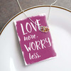 Love More Necklace - Silver, Gold, Rose Gold Heart Charms