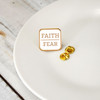 Faith over Fear Enamel Pin