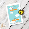 Be the Sunshine Enamel Sun with Sunglasses Pin