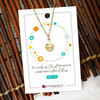 Dainty Liahona Gold Necklace