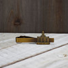 Salvador Brazil Antique Gold Temple Tieclip