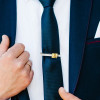 Golden Plates Tie Clip