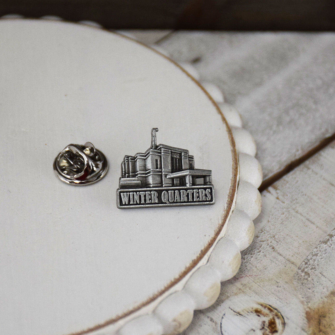Winter Quarters Temple Pin - BuyLDSproducts.com