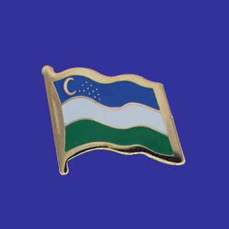 Flaggen-Pin Lesotho – Vergoldet, Aus Hartemaille, Ca. 2x2 Cm