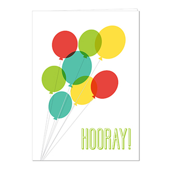 Baptism Balloon Card