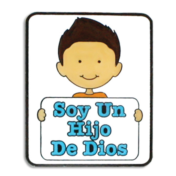 Soy Un Hijo De Dios Spanish Boy Pin