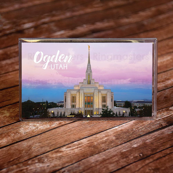 Ogden Temple Illustration Temple Recommend Holder