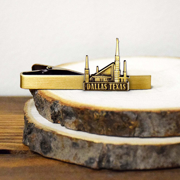 Dallas Texas Temple Tie Bar