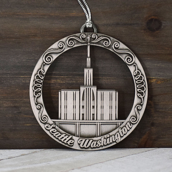 Seattle Washington Temple Ornament