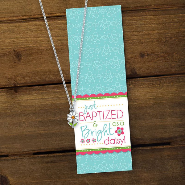 Just Baptized Necklace & Bookmark