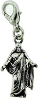 Christus Charm - Antique Sliver