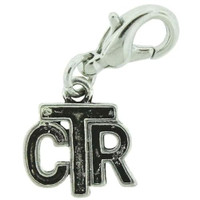 CTR Charm - Antique Silver