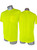 High Visibility Yellow Safety Short Sleeve Shirt - S