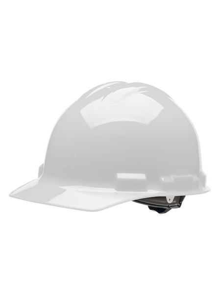 Hard Hat - 4 Pt. Ratchet Cap Style - White