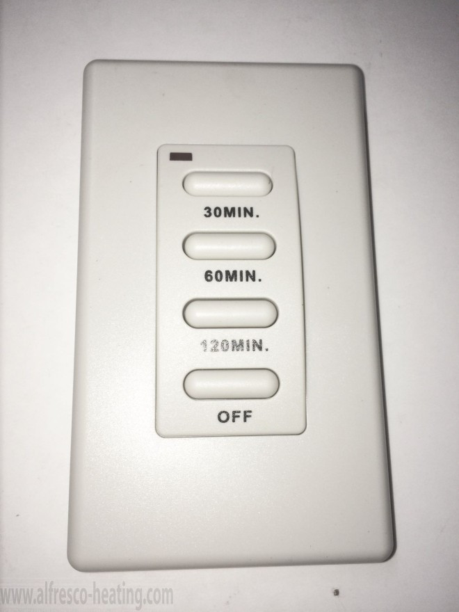 Double Pole Single Throw Switch 20 Amp - Alfresco Heating