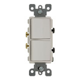 Duplex Stack Switch, Ivory