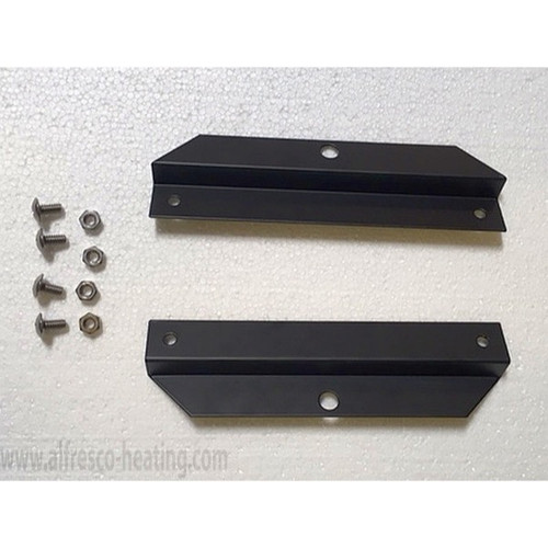 Pair S Brackets, Black, SunPak, 32041