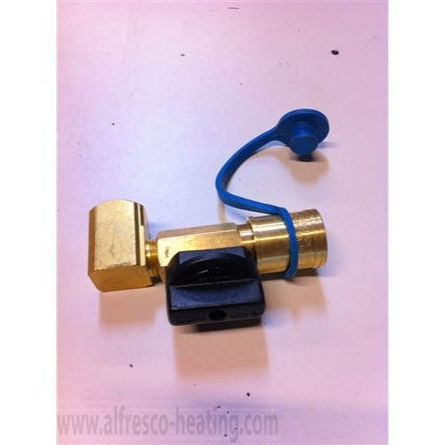 Quick Disconnect Gas Valve-Connector Combo