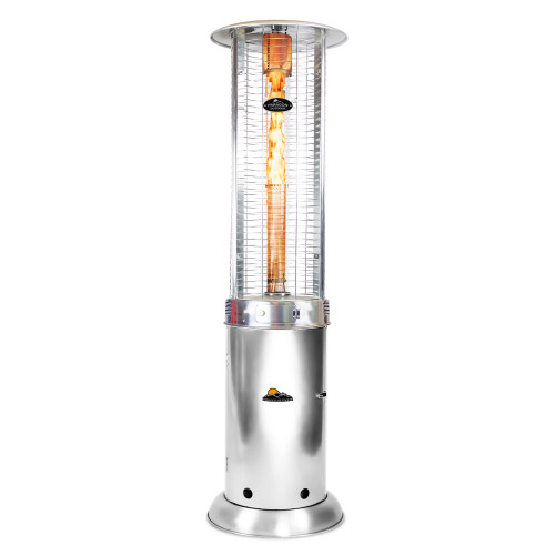 Paragon OH-M744 Shine Tower Flame Heater Stainless Steel