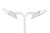 Eurofase EF3908PMDW 39 Inch 8ft White Pole Mount With Double Crossbar