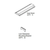 HS041 low clearance kit for Habanero M20, heat shield and brackets schematic