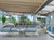 Traditional Motif Black Patio Heater Installat